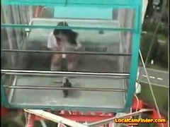 WEBCAM – japanese girl nudity masturbating in Ferris wheel