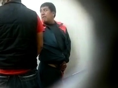 toilet fun – cum in mouth