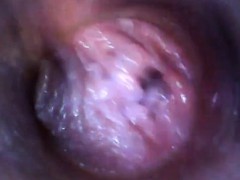 Horny czech chick spreads her wet pussy to the bizarre