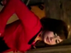 Busty Arab girlfriend gives blowjob to boyfriend