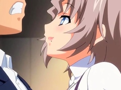 Hentai chick enjoys anal sex at the gym
